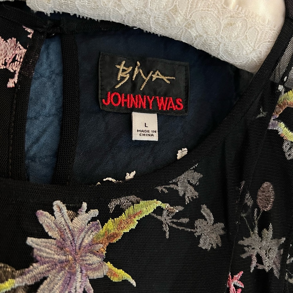 Johnny was slack maxi formal dress